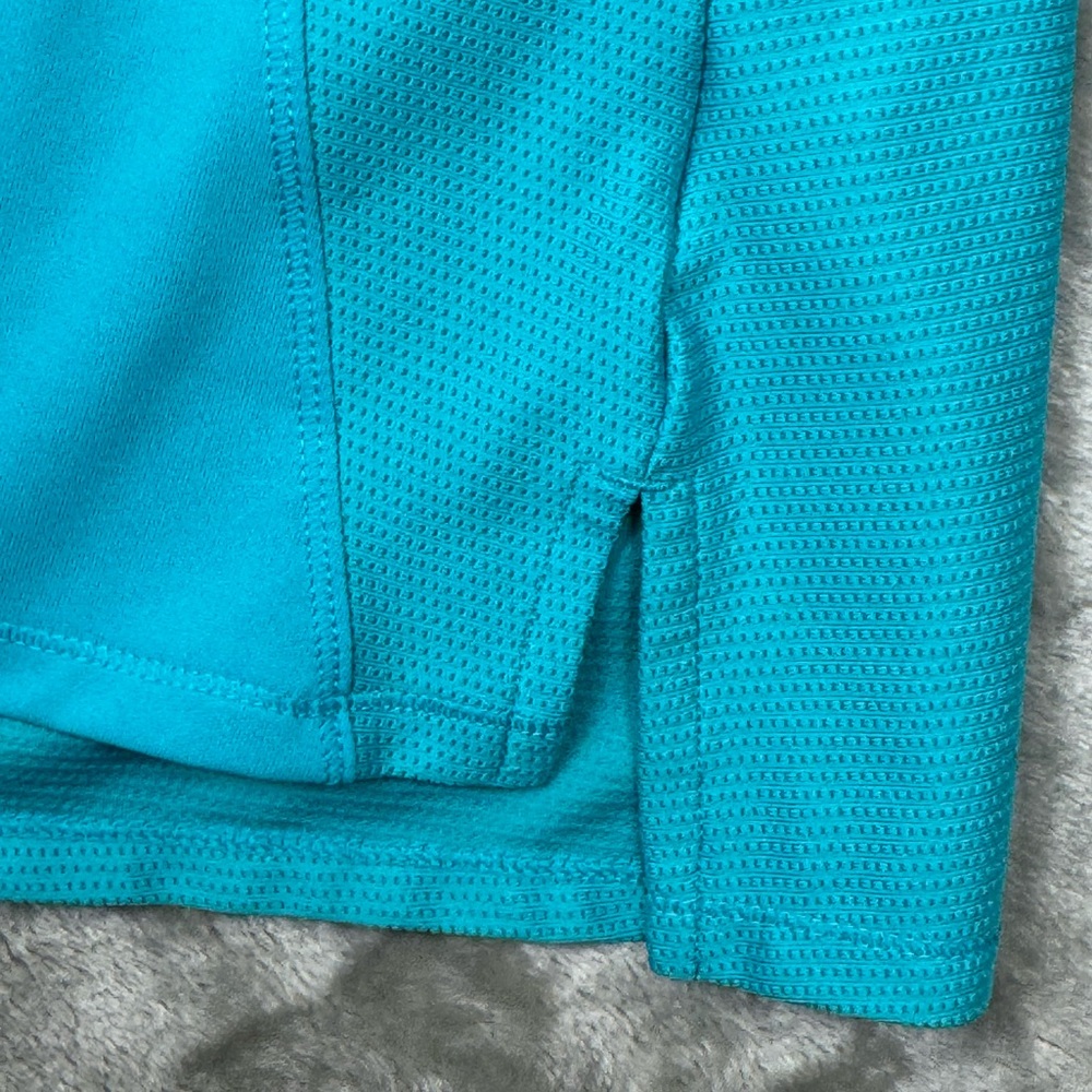 Adidas Women's Short Sleeve Golf Polo Shirt Turquoise Size XL Tennis Pickleball - Picture 5 of 9